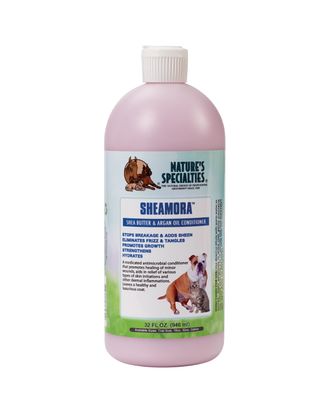 Nature's Specialties Sheamora Conditioner - łagodząco-regenerująca odżywka dla psa i kota, koncentrat 1:8 - 946ml
