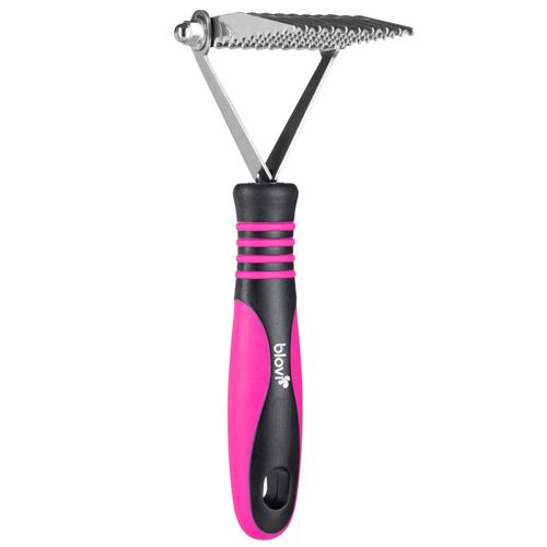 Blovi 10 Blade Dematting Comb - filcak poprzeczny prosty do usuwania kołtunów, 10 ząbków