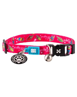 Max&Molly GOTCHA! Smart ID Cat Collar Magical - kolorowa obroża dla kota z zawieszką smart Tag