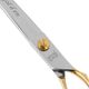 Special One Golden Elitte Curved Scissors 8,5" - solidne nożyczki groomerskie gięte, z długimi ostrzami i złoconą rękojeścią