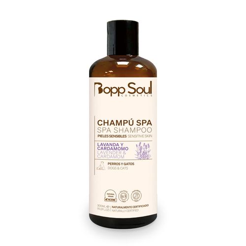 Bopp Soul Spa Shampoo 300ml - łagodny szampon do wrażliwej skóry psa i kota