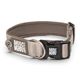Max&Molly GOTCHA! Smart ID Matrix 2.0 Extra Wide Collar Sand - szeroka obroża dla psa z identyfikatorem QR, piaskowy beż