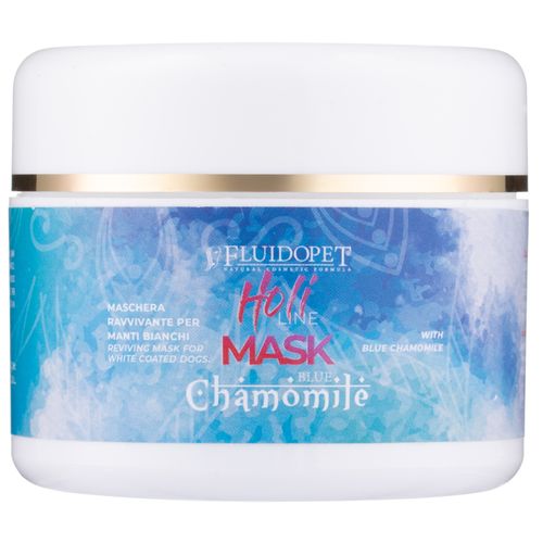 FluidoPet Holi Line Mask Blue Chamomile - rewitalizująca maska do białej i jasnej sierści psa