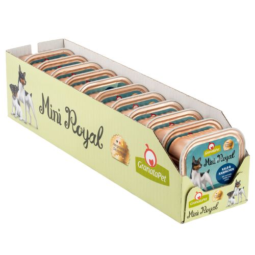 GranataPet Mini Royal Veal & Coney - bezzbożowa mokra karma dla psów małych ras, cielęcina i królik