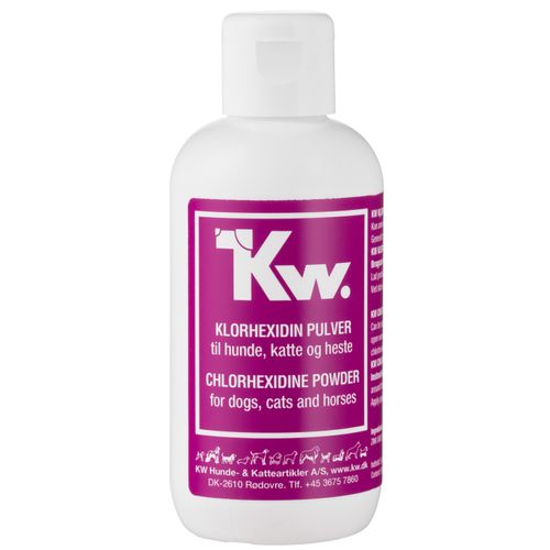KW Chlorhexidine Powder 50g - proszek z chlorheksydyną na drobne rany i otarcia u psa, kota i konia