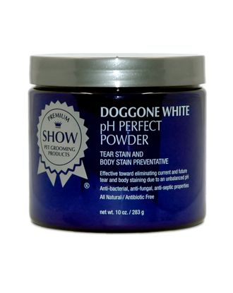 Show Premium DogGone pH Perfect Powder 283g - wielozadaniowy preparat w formie proszku, do usuwania plam i przebarwień z sierści