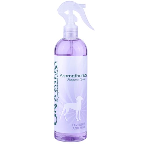 Groomers Aromatherapy Fragrance Spray 500ml - perfumowany preparat odświeżający szatę, o zapachu lawendy i mięty
