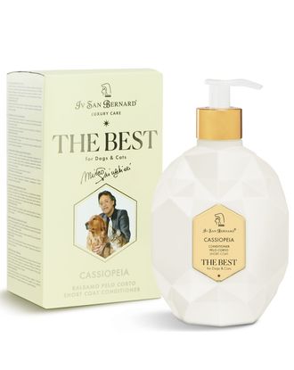 Iv San Bernard The Best Cassiopeia Conditioner - odżywka do krótkiej sierści psa i kota, z roślinnym kolagenem