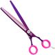P&W Carat Chunker Scissors 7,5" - degażówki jednostronne z mikroszlifem, 28 ząbków