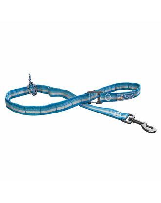 Kurgo RSG Stub Leash 2,5x144cm - regulowana smycz dla psa, niebieska