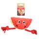 Flamingo Bubto Watermelon with Rope 20cm - pluszak dla psa, arbuz ze sznurem, z piszczałką