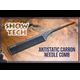 Show Tech Antistatic Carbon Needle Comb 22cm - profesjonalny grzebień z włókna węglowego, ze szpikulcem, drobne zęby