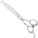 Geib Kiss Silver Pink Chunker 7.5" - degażówki groomerskie jednostronne proste, 21 ząbków