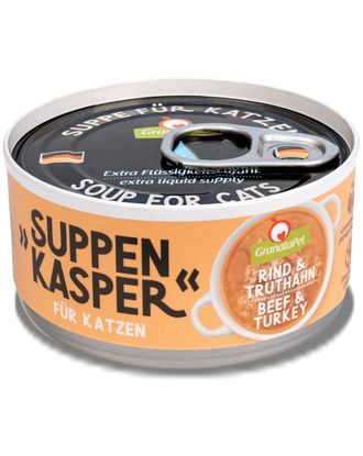 GranataPet Suppenkasper Beef & Turkey - zupa dla kota, wołowina i indyk