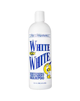 Chris Christensen White on White Shampoo szampon wybielający dla psów o białej i jasnej sierści.