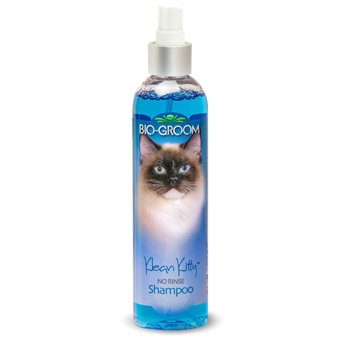 Bio-Groom Clean Kitty No Rinse 236ml - szampon w sprayu dla kotów, do kąpieli na sucho
