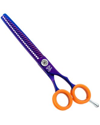 P&W Carat Chunker Scissorss 6,5" - degażówki jednostronne dla ras długowłosych, 26 ząbków