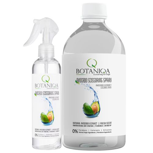 Botaniqa Avocado Scissoring Spray - preparat wspomagający cięcie nożyczkami 