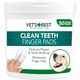 Vet's Best Clean Teeth Finger Pads 50szt. - jednorazowe, zakładane na palec czyściki do jamy ustnej zwierząt domowych