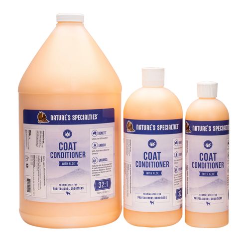 Nature's Specialties Coat Conditioner With Aloe - aloesowa odżywka dla psa i kota, koncentrat 1:32