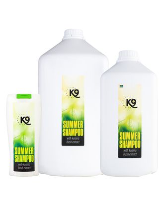 K9 Summer Shampoo - szampon łagodzący podrażnienia skóry i odstraszający owady, dla psów i koni