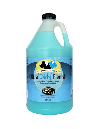 Best Shot Ultra Dirty Plenish Conditioner - profesjonalna, wielozadaniowa odżywka do usuwania kołtunów, podszerstka i deodoryzacji, koncentrat 1:7 - 3,8L