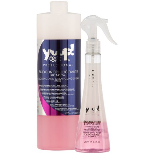 Yuup! Professional Glossing and Detangling - preparat w sprayu nabłyszczający i ułatwiający rozczesywanie