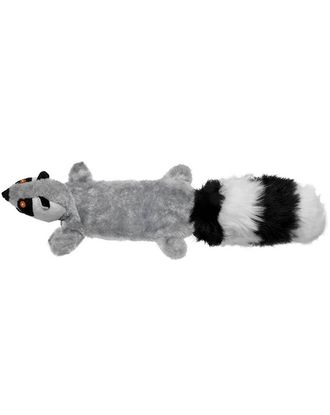 Record Racoon Dog Toy - szeleszcząca zabawka dla psa, szop z piszczałką