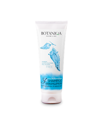 Botaniqa Show Line Color Enhancing Shampoo - szampon rozświetlający do szaty białej i jasnej - 250ml