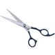 Jargem Straight Scissors - nożyczki groomerskie proste z miękkim i ergonomicznym uchwytem w kolorze granatowym
