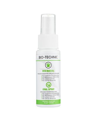 Diamex Bio-Technic Deo Buccal Oral Spray - naturalny preparat do higieny jamy ustnej psa, niewymagający szczotkowania - 50ml