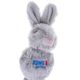KONG Wubba Friends Rabbit - królik pluszak dla psa, z ogonami, piłką w środku i piszczałką