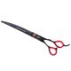 P&W Black Widow Curved Scissors 8" - profesjonalne nożyczki groomerskie, gięte