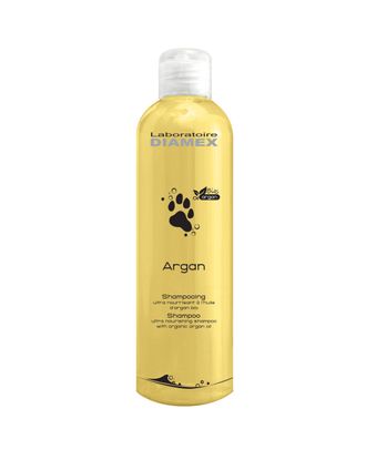 Diamex Argan - ultra odżywczy szampon do suchej i zniszczonej szaty, z organicznym olejem arganowym, koncentrat 1:8 - 250ml