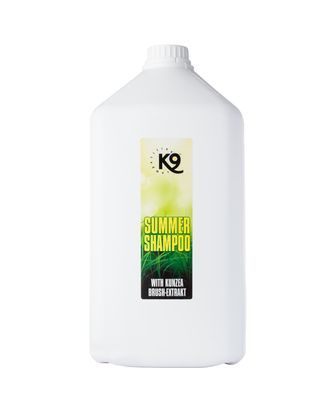 K9 Summer Shampoo - szampon łagodzący podrażnienia skóry i odstraszający owady, dla psów i koni - 5,7L