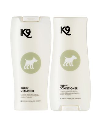 K9 Puppy Aloe Vera Set - zestaw delikatnych kosmetyków dla szczeniaka, szampon i odżywka z aloesem