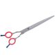 P&W Oceane Titanium Lefty Straight Scissors - profesjonalne nożyczki groomerskie dla osób leworęcznych, proste