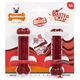 Nylabone Power Chew Basted Blast Bone 2szt. - twardy gryzak dla małego psa, dwusmakowa kość, bekon i stek, zestaw
