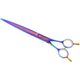 P&W Poodle Rainbow Scissors - profesjonalne nożyczki groomerskie, proste