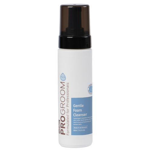 ProGroom Gentle Foam Cleanser 200ml - hipoalergiczna pianka do pyszczka psa i kota, suchy szampon