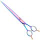 P&W Poodle Rainbow Scissors - profesjonalne nożyczki groomerskie, proste