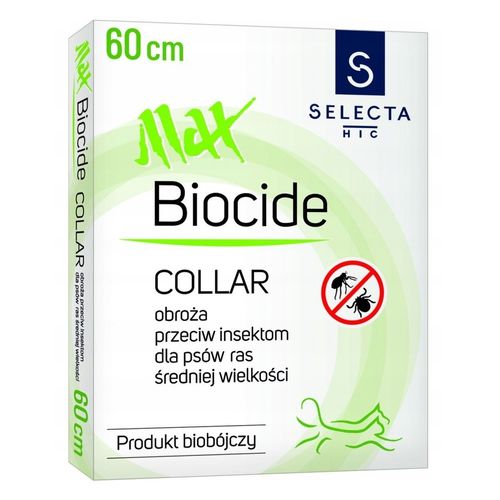 Selecta HTC Max Biocide Collar 60cm - obroża insektobójcza dla średnich psów
