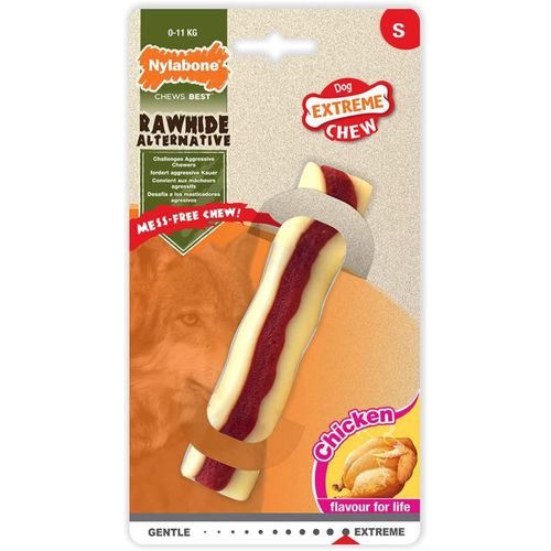 Nylabone Extreme Rawhide Roll - gryzak dla psa, o smaku kurczaka