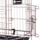 Flamingo Ebo Taupe - metalowa klatka dla psa, XS: 31x47x38cm
