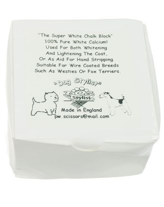 P&W Dog Stylist Super White Chalk 330g - kreda wybielająca do sierści, kruszona