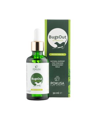 Pokusa BugsOut Oil 50ml - olejek ochronny dla psa