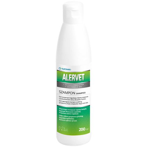 Eurowet Alervet - szampon łagodzący objawy podrażnienia