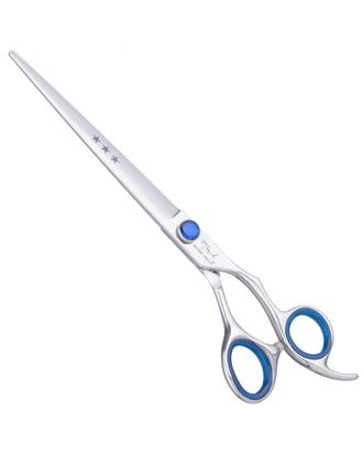 Shernbao Three Star Straight 7,5" - nożyczki groomerskie z ergonomicznym uchwytem, proste