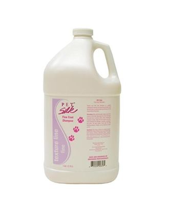 Pet Silk Texturizing Fine Coat Shampoo - szampon teksturyzujący z jedwabiem do włosów cienkich, koncentrat 1:16 - 3,8L