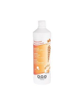 Dog Generation Peach Shampoo - szampon brzoskwiniowy dla psów wrażliwych, koncentrat 1:4 - 1L